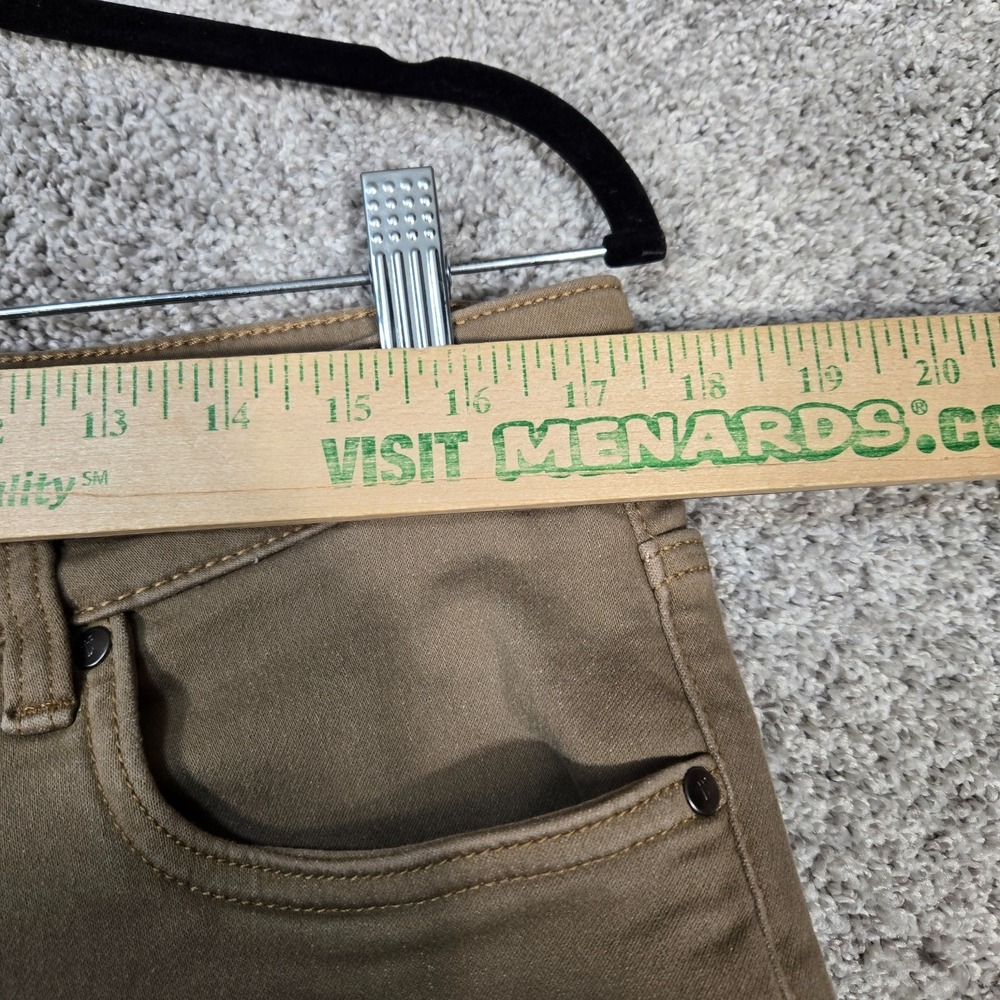 The Perfect Jean TPJ Jeans Mens 34x34 (fit 35x33) Slim Thick khaki tan stretch - Picture 5 of 10